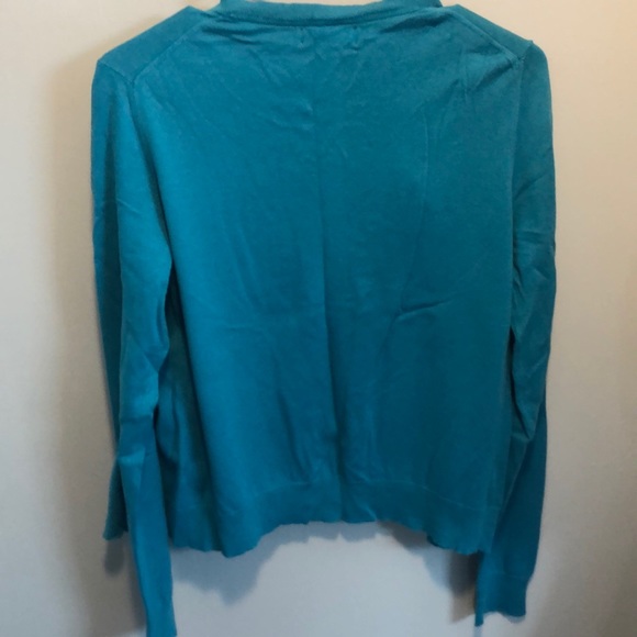 Banana Republic Teal Cardigan - Picture 4 of 4
